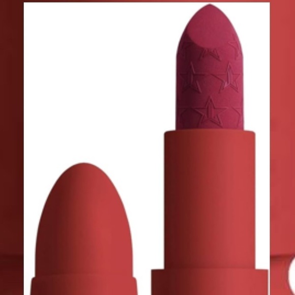 RARE JEFFREE STAR HOLIDAY VELVEL TRAP LIPSTICK- ENTRAPMENT Red New in box - Picture 1 of 5